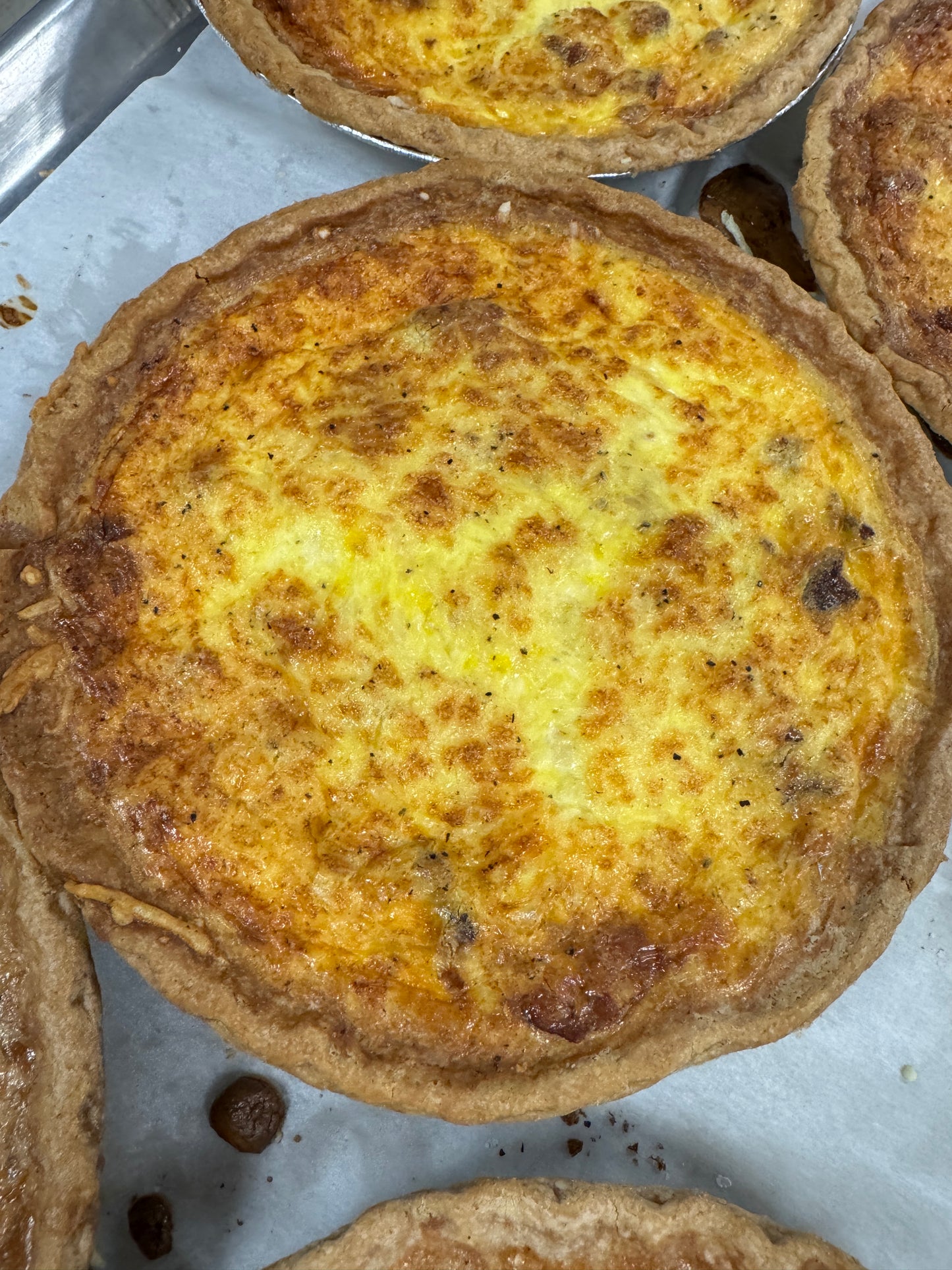 Bacon Swiss Quiche