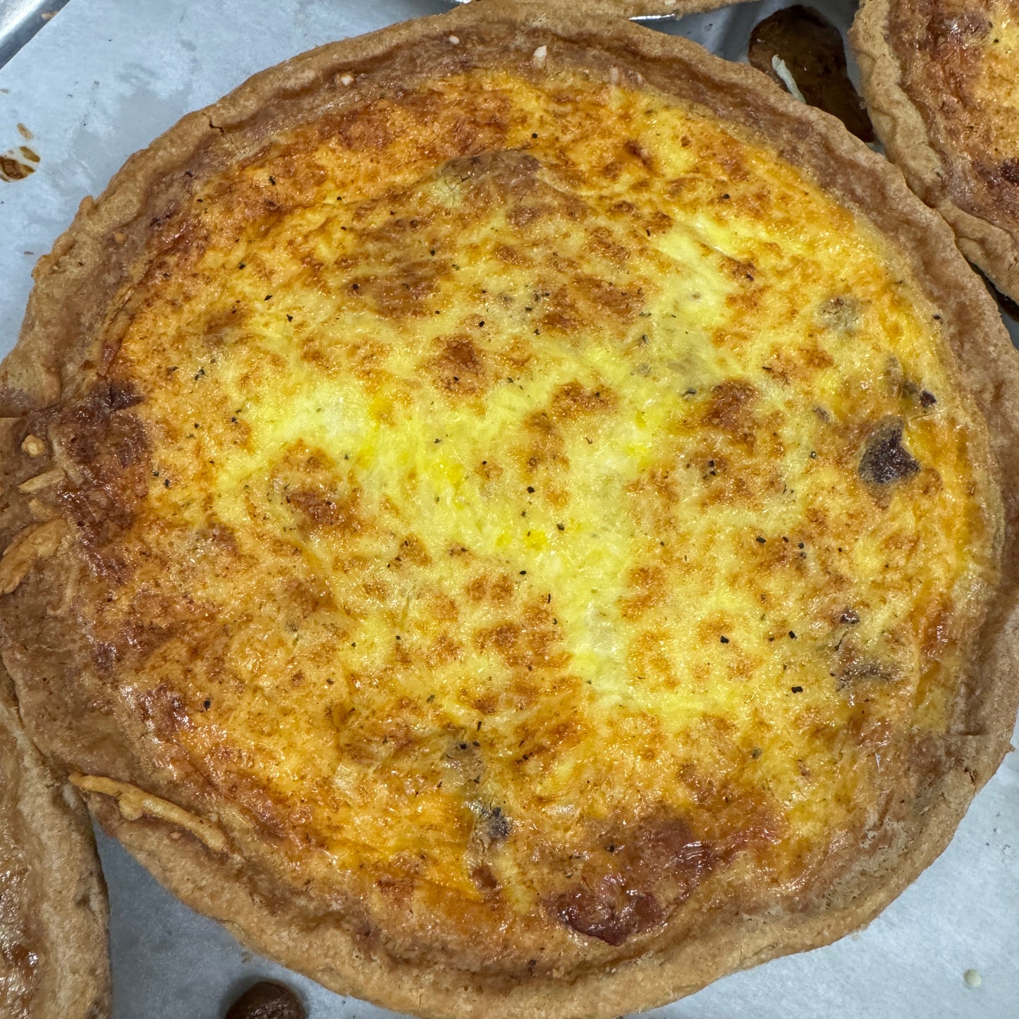 Bacon Swiss Quiche