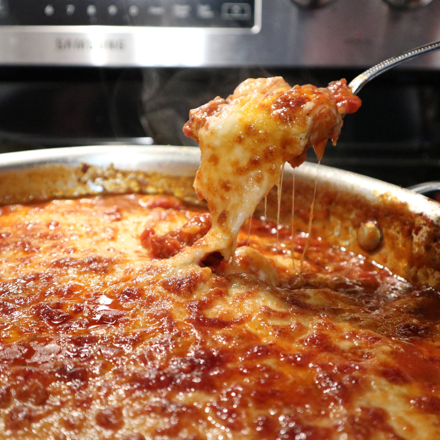 Baked Gnocchi with Bacon and Mozzarella