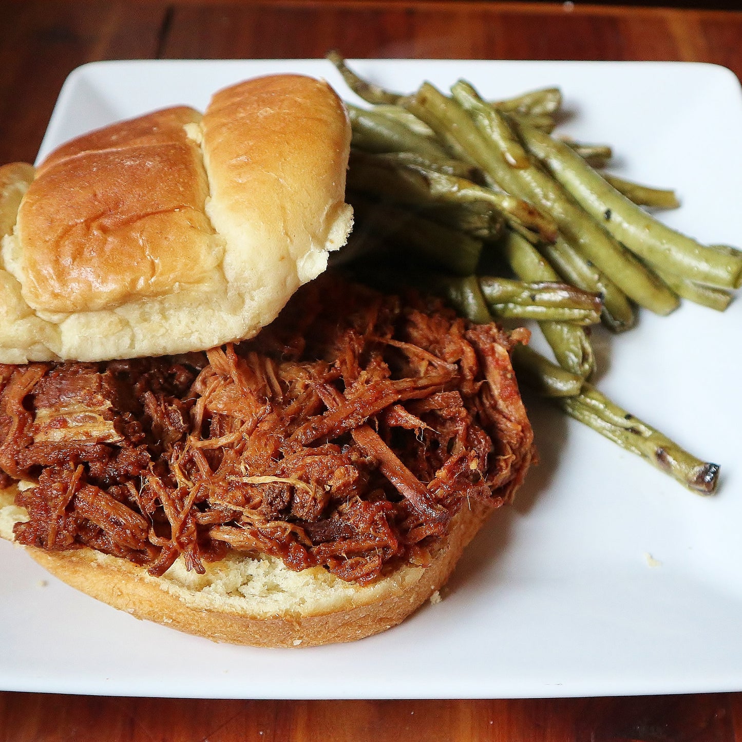 Beef with Cola BBQ Sauce