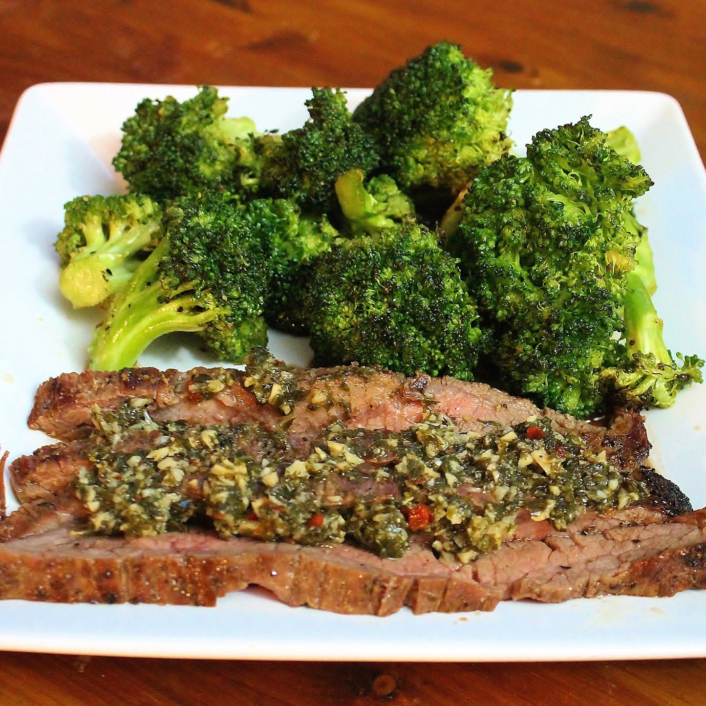 Garlic Butter Flank Steak