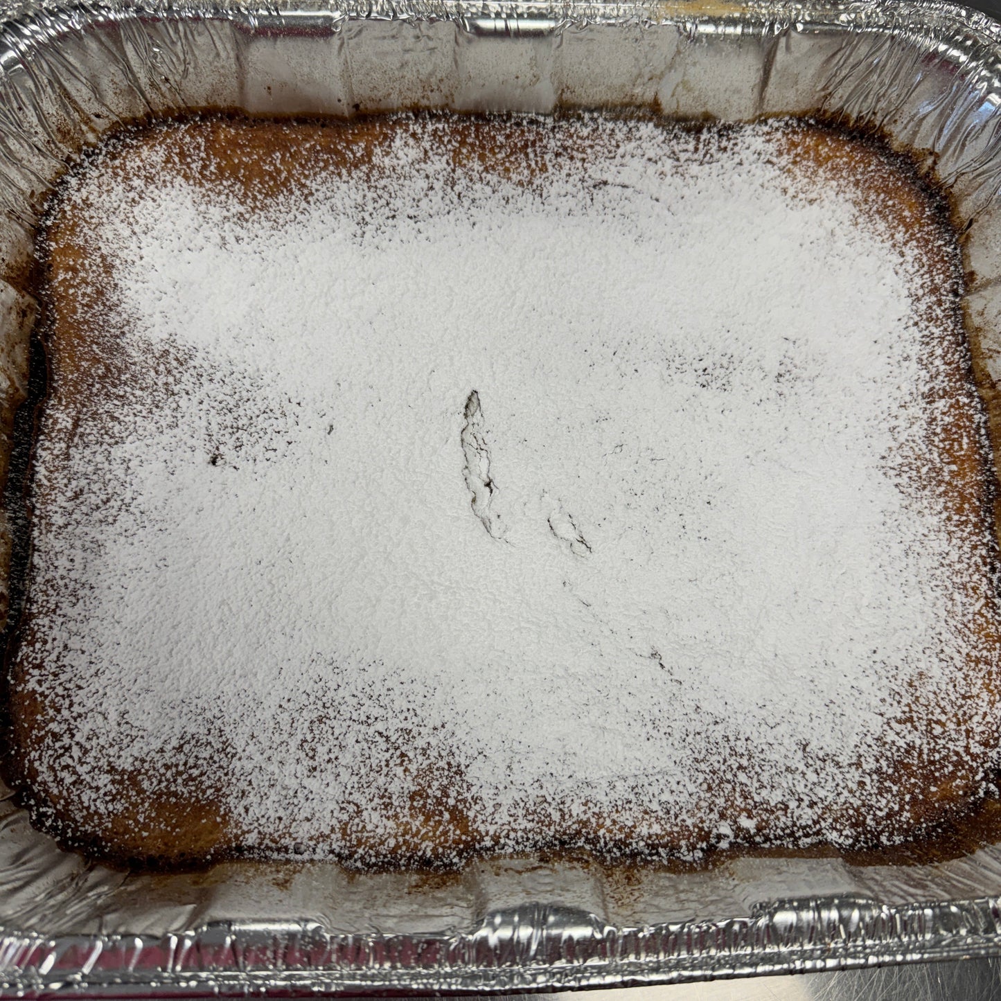 Lemon Bars with Powdered Sugar