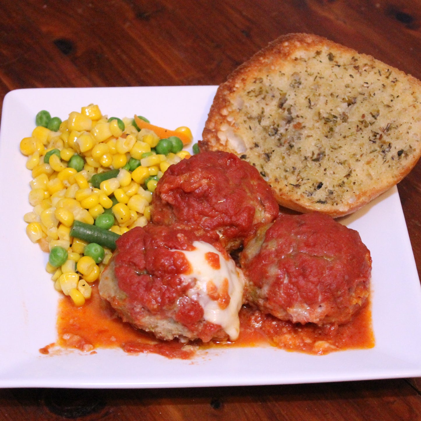 Mozzarella Stuffed Turkey Pesto Meatballs