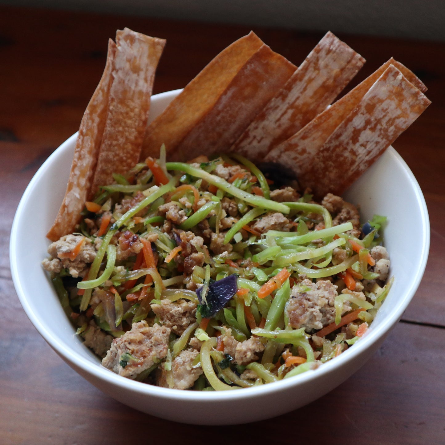 Pork Egg Roll Bowl