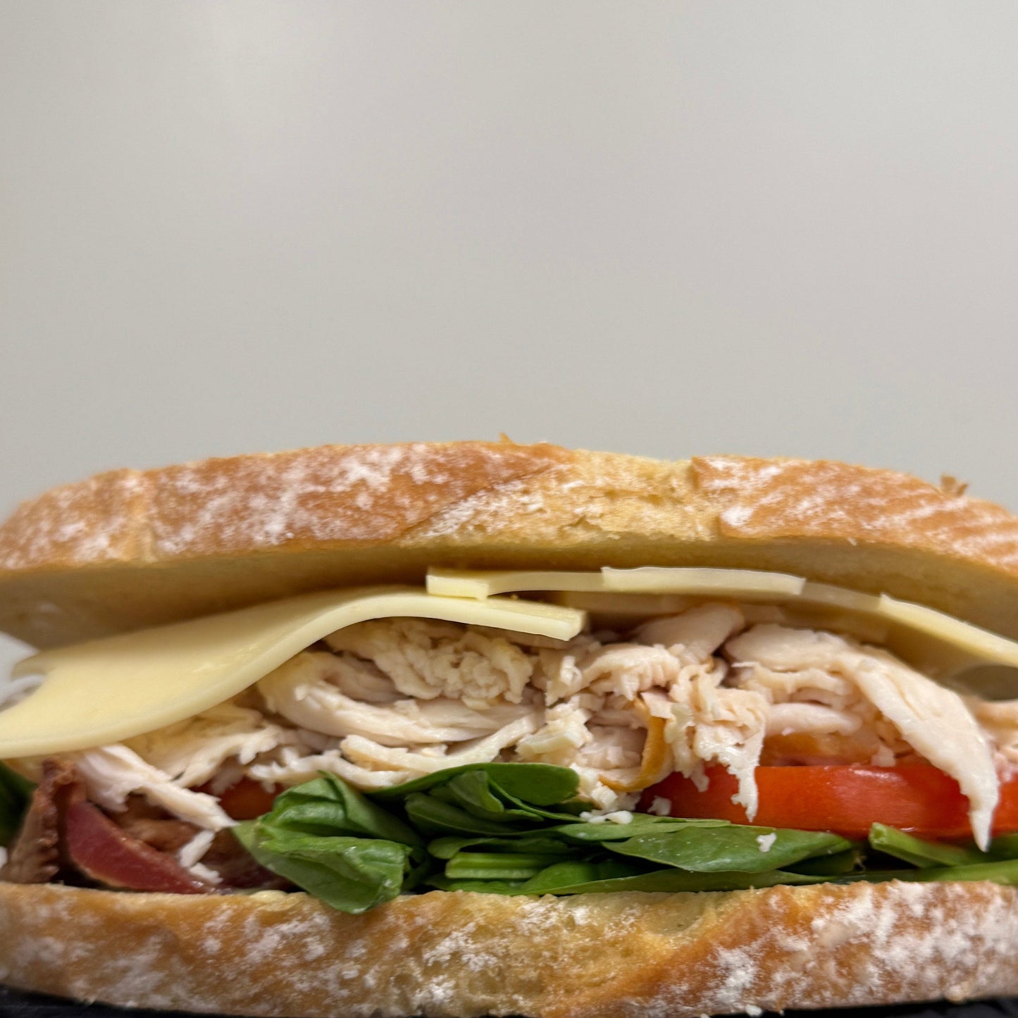 Turkey Bacon Swiss Sandwich