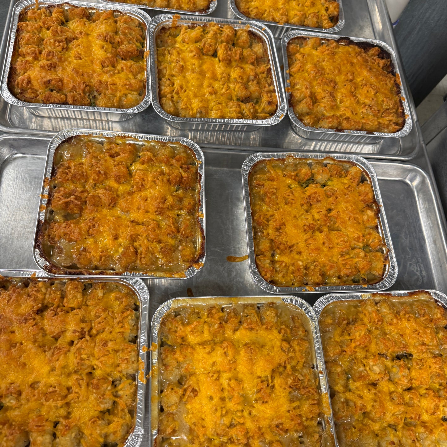Turkey Trot Tater Tot Casserole