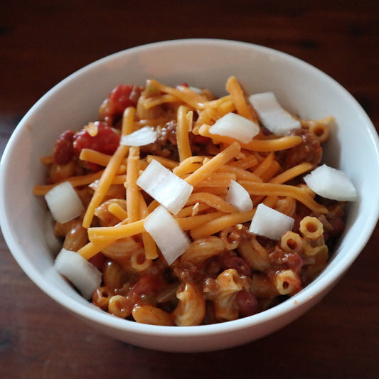 Cheddar Chili Mac