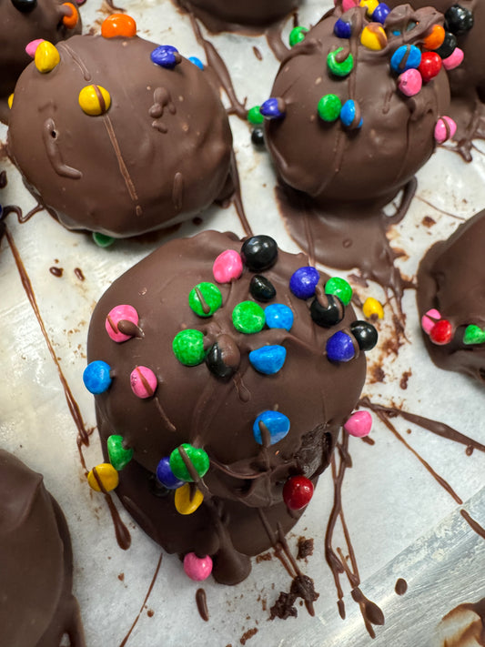 Cosmic Brownie Protein Bites