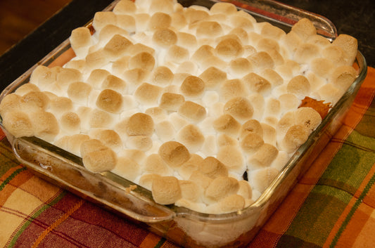 Sweet Potatoes with Marshmallows