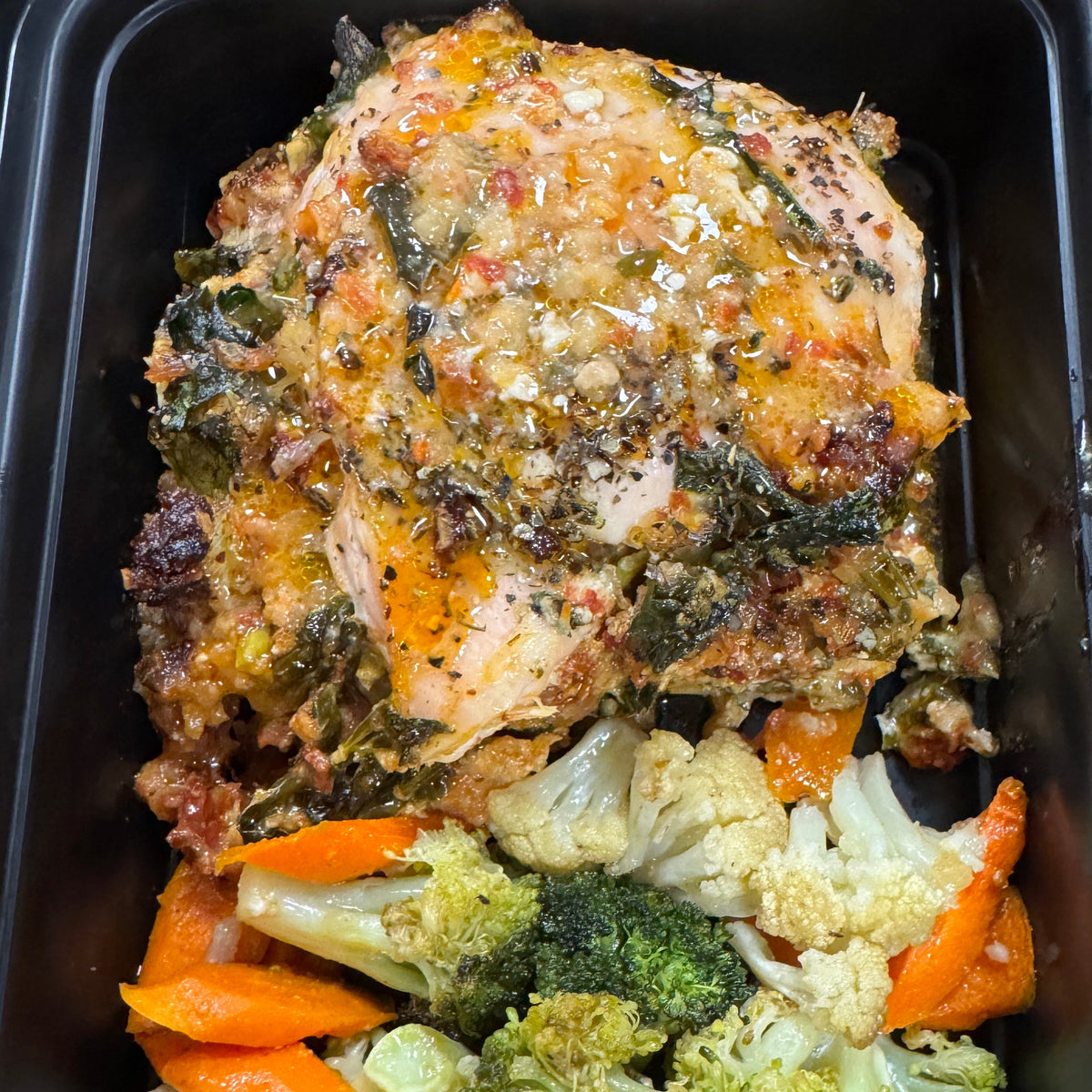 Florentine Stuffed Chicken