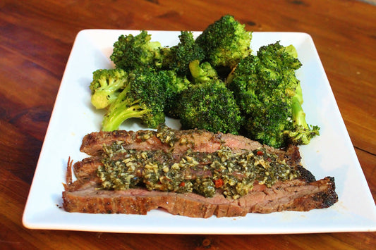 Garlic Butter Flank Steak