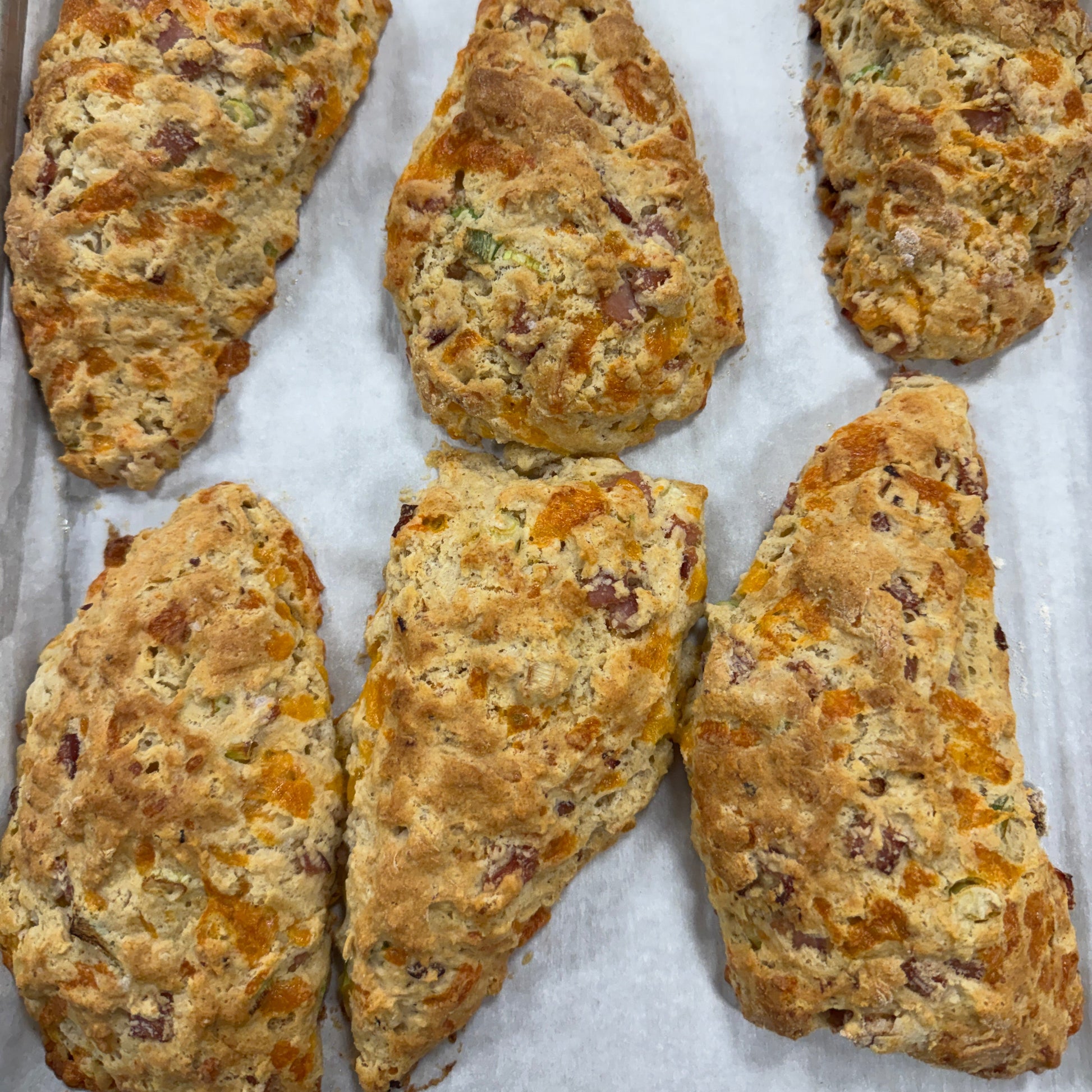 Ham and Cheese Scones