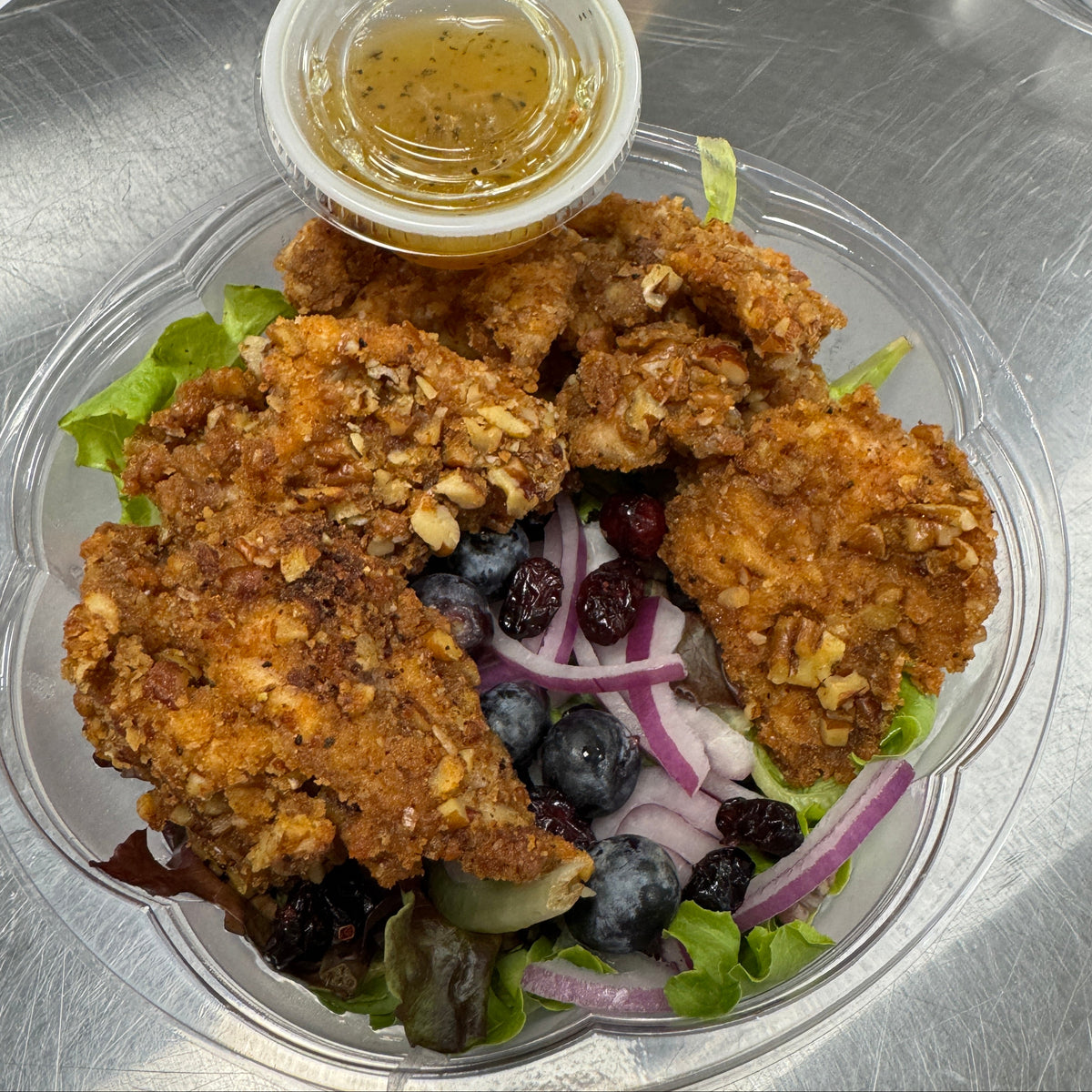 Pecan Crusted Turkey Salad