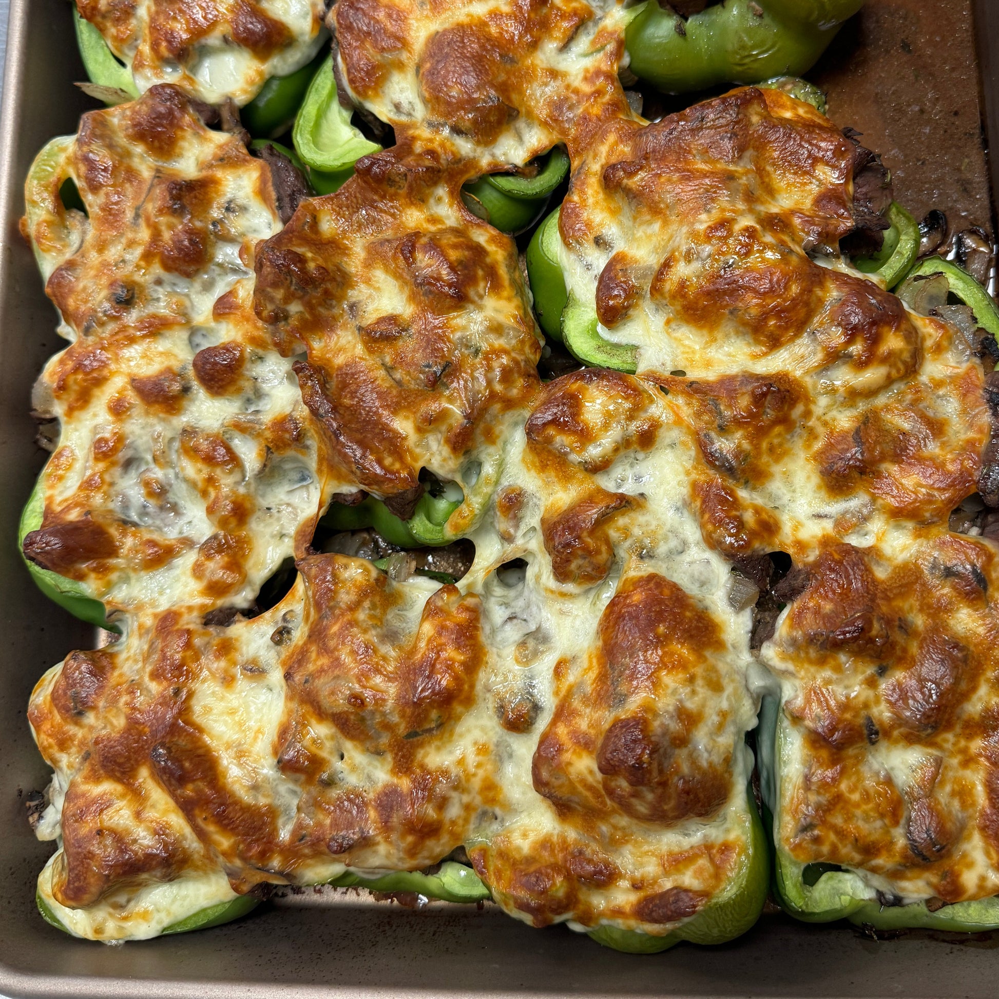 Philly Stuffed Peppers