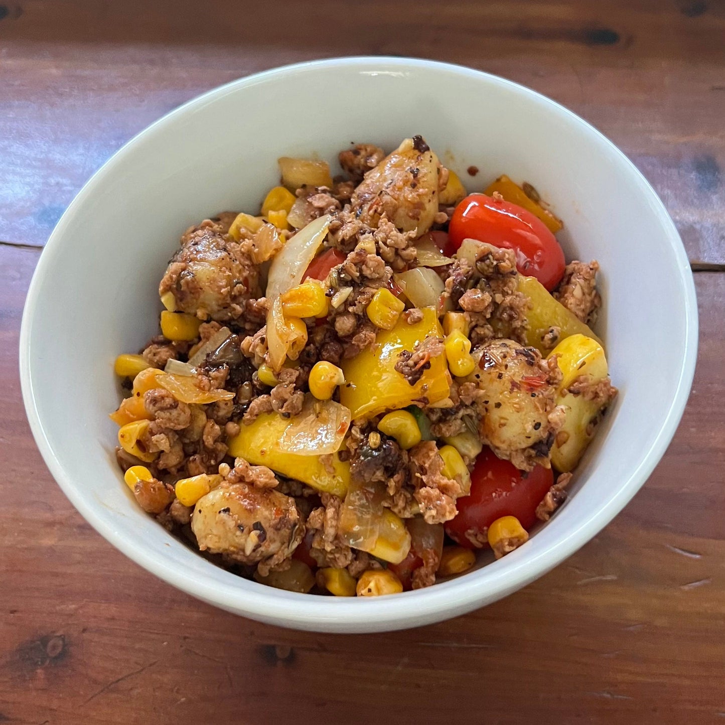 Sausage and Gnocchi Skillet